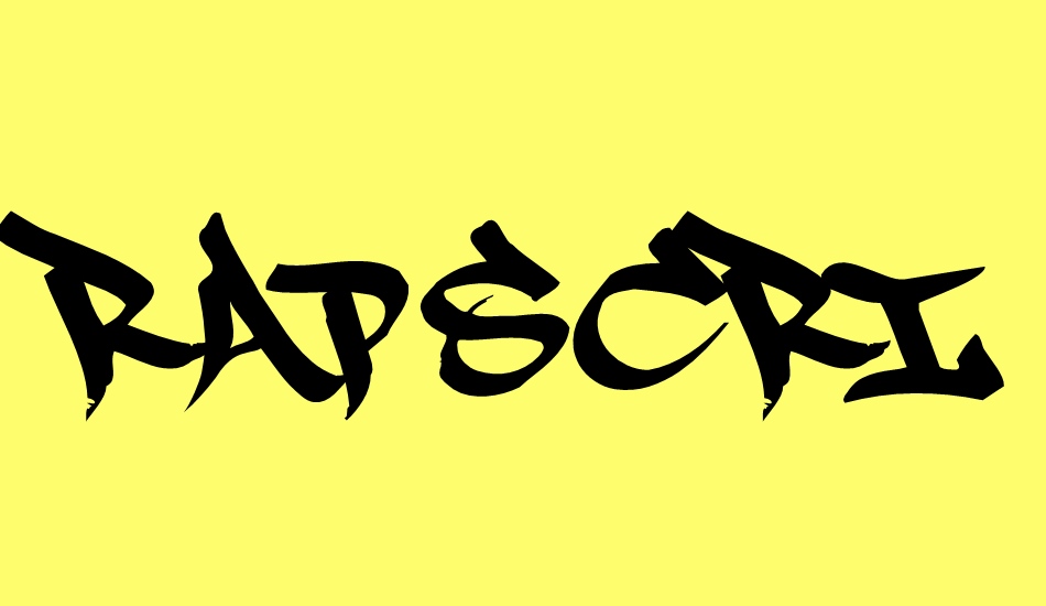 RapScript font RapScript font download