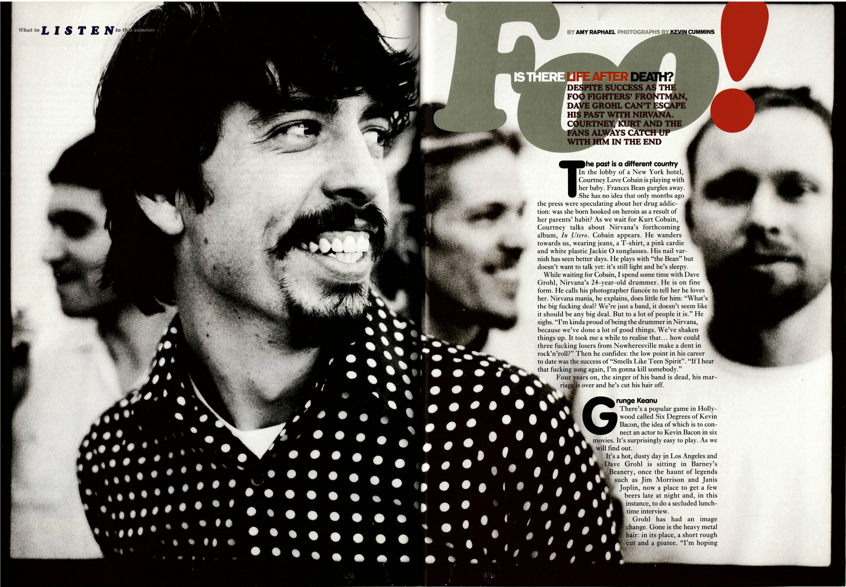 FooArchive Esuire 1997 Foo Fighters Interviews & Features
