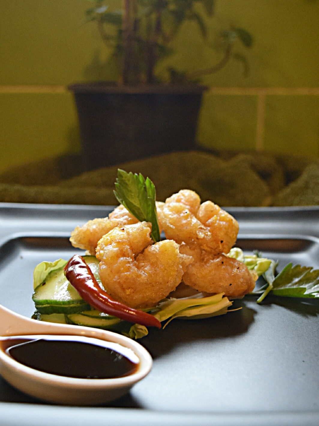 Prawns Tempura with Homemade Tempura Sauce