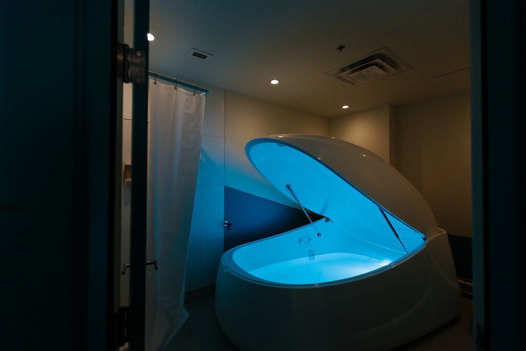 Experience a calming and soothing float in downtown Calgary!