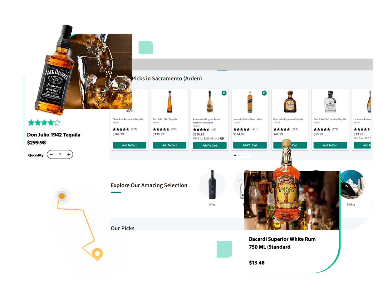 DoorDash Data Scraping API Services Extract API For DoorDash Liquor