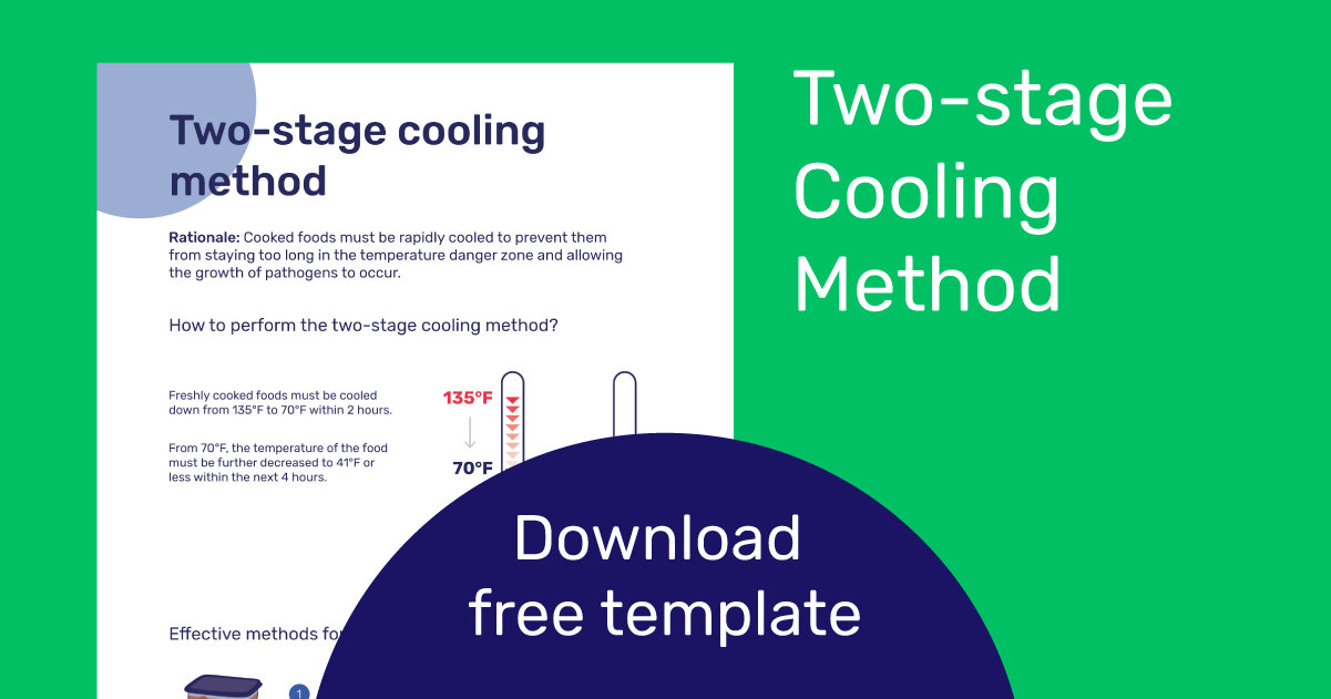 Two Stage Cooling Method Asking List