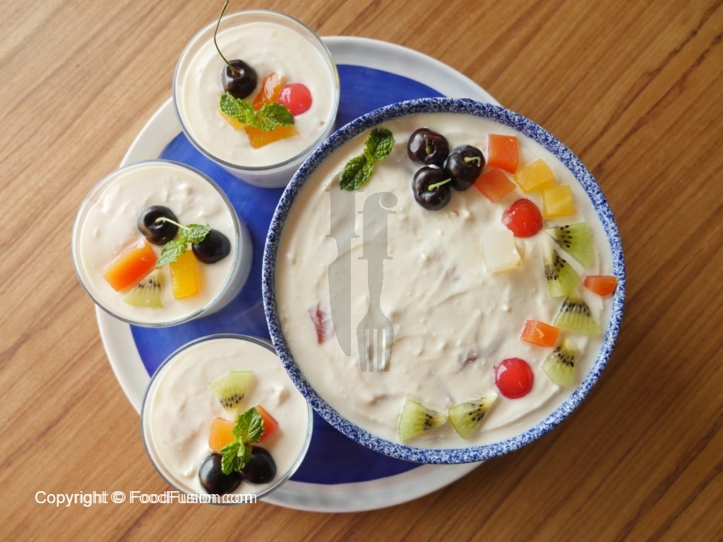 Yogurt Fruit Delight Food Fusion