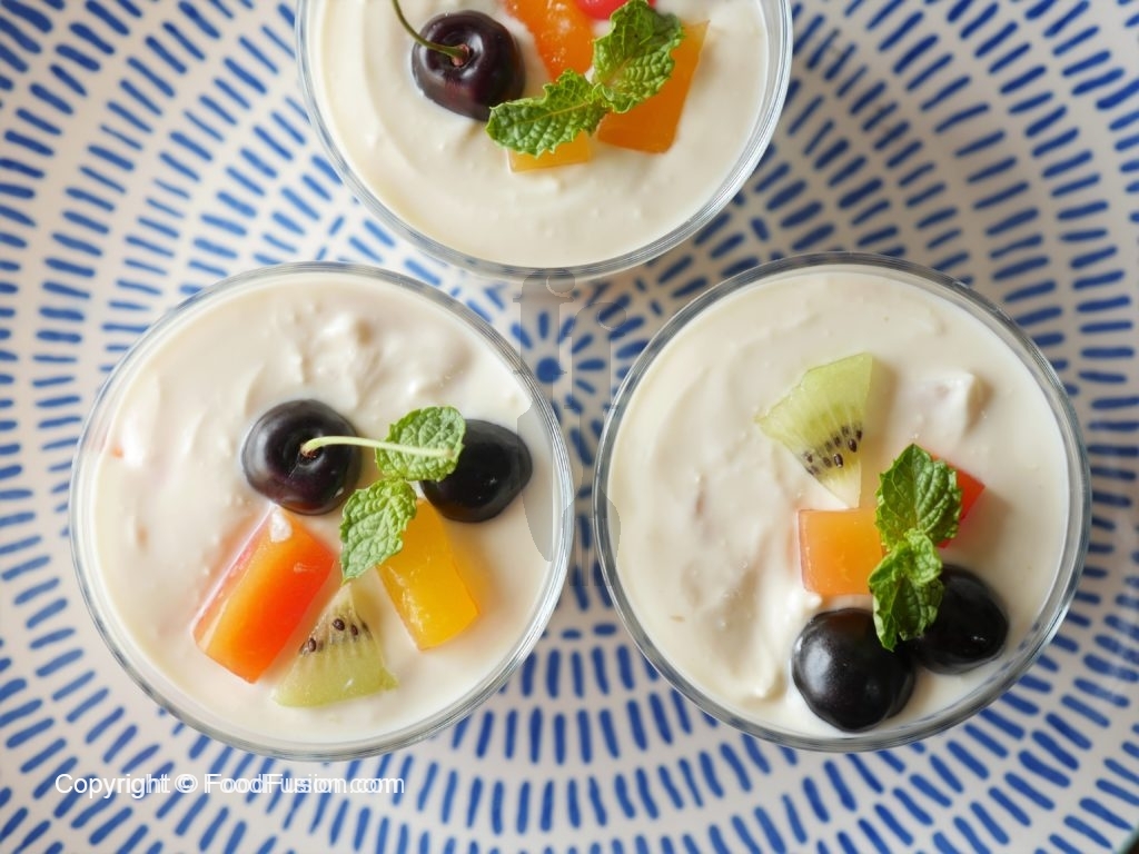 Yogurt Fruit Delight Food Fusion