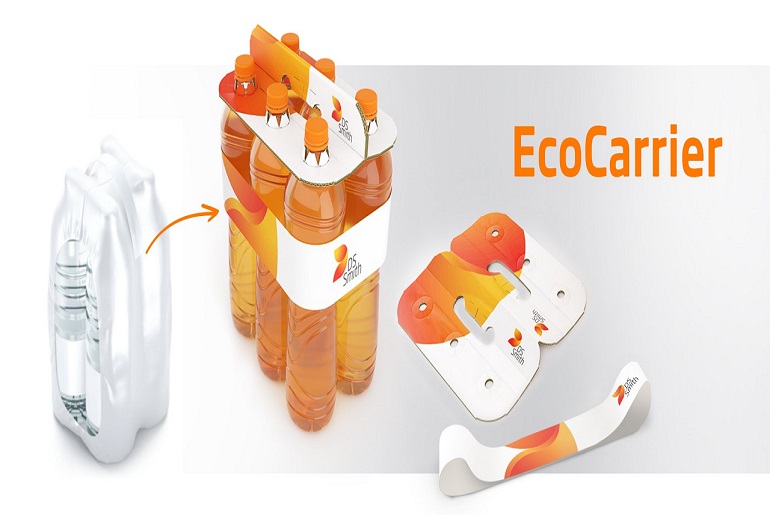 DS Smith New Sustainable Alternative to Shrink Wrap for PET Bottle