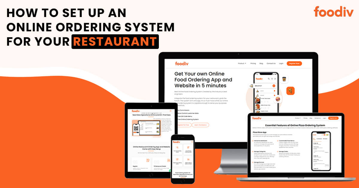 How to Set Up Online Ordering for Your Restaurant? Foodiv