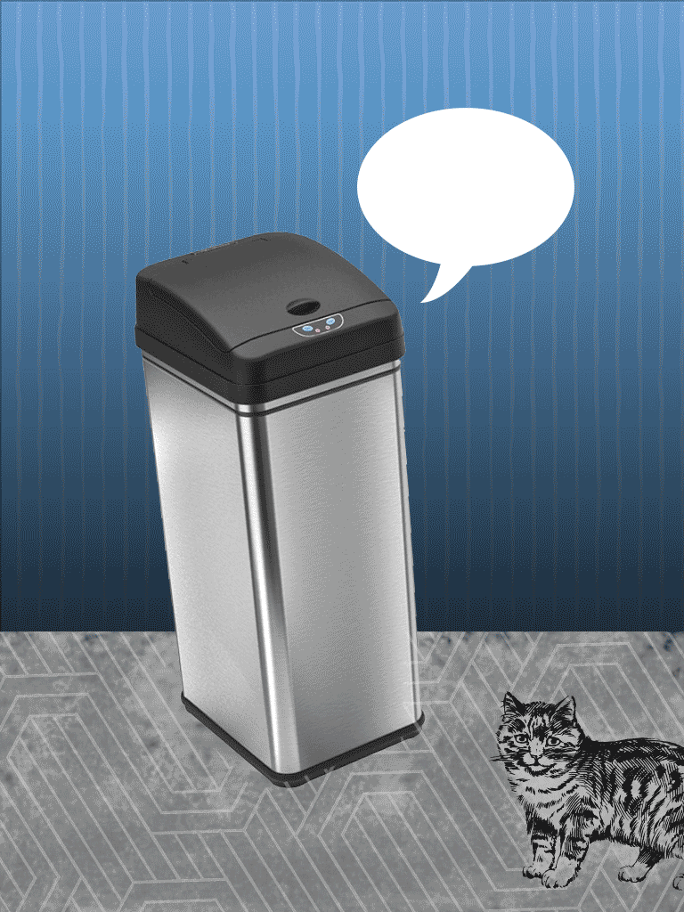 garbagecan foolish fire