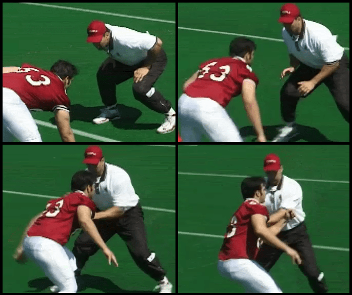 Offensive Line Drills Stopping The Pass Rush Football Tutorials