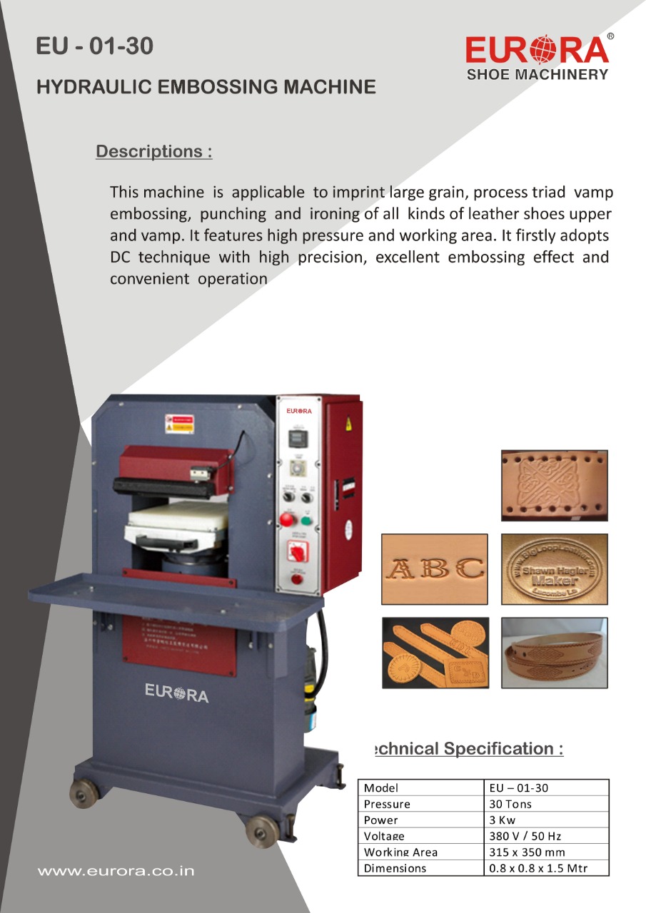 Best Embossing Machine Supplier