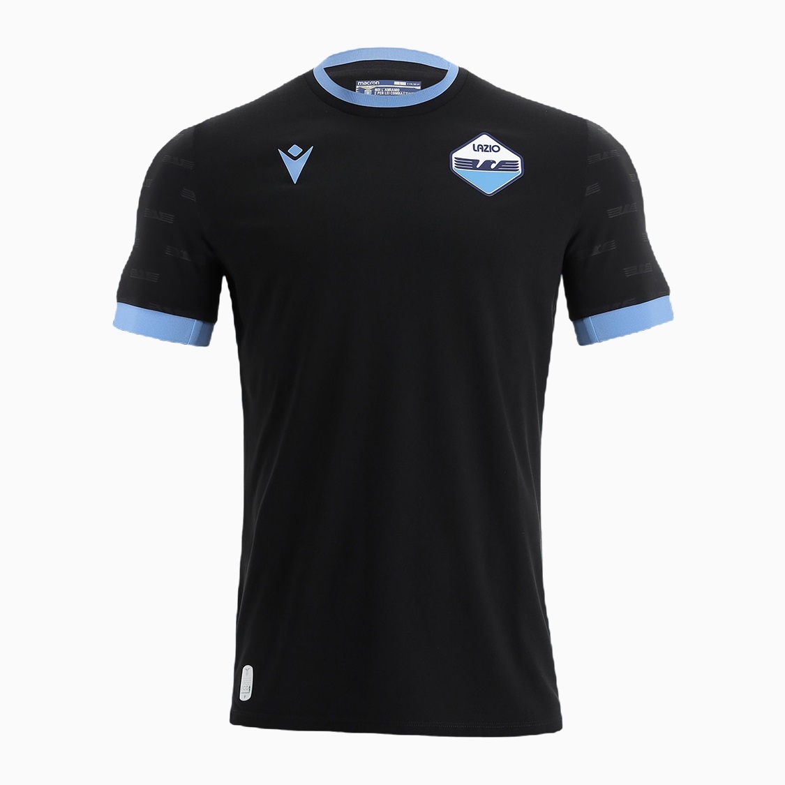 Les maillots de la Lazio Rome 20212022 lancés par Macron