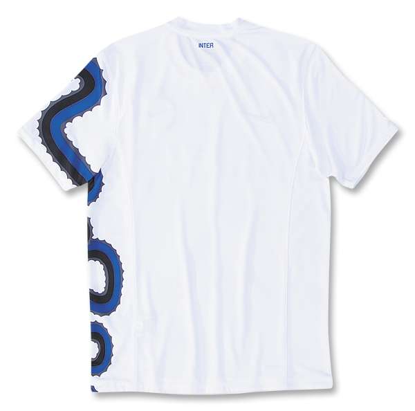 Nike inter milan heather gray 2020/21 third replica jersey. NIKE INTER MILAN AWAY SHIRT 2010 / 11