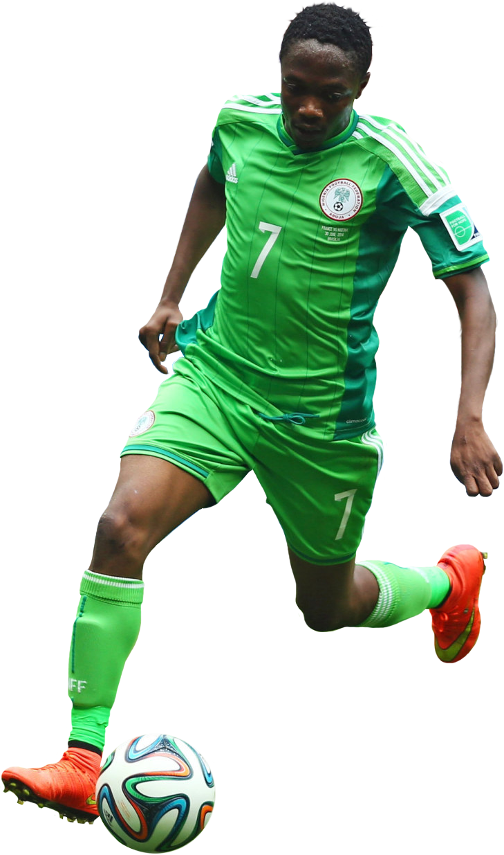 Ahmed Musa football render 5332 FootyRenders