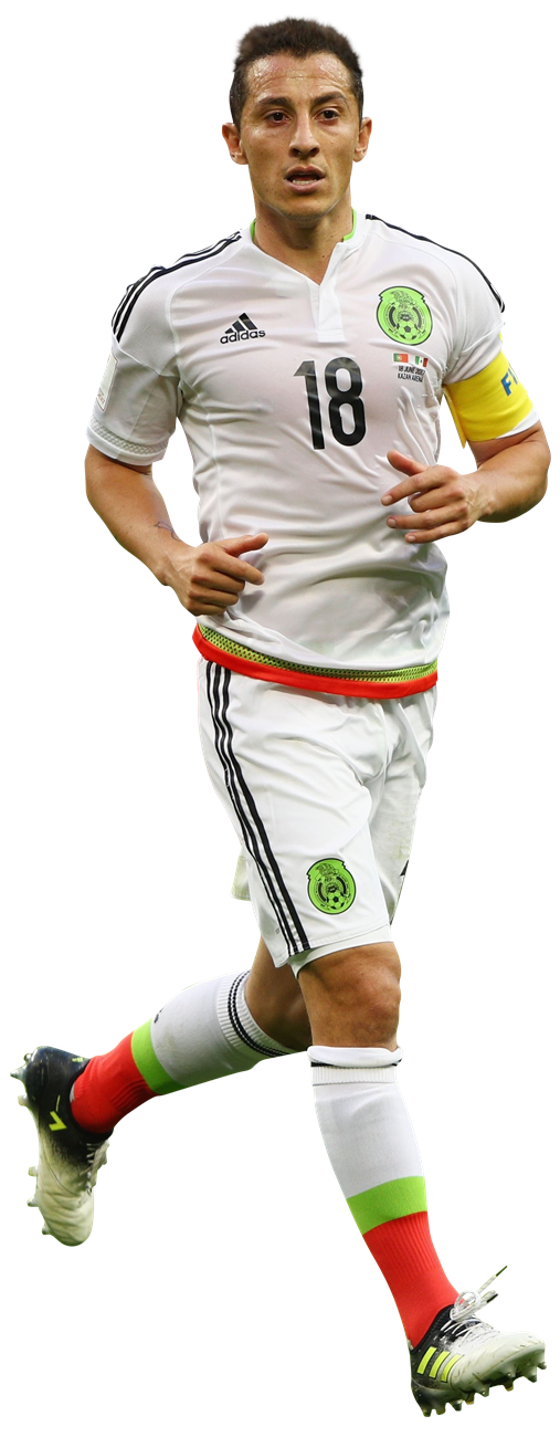 Andrés Guardado football render 38098 FootyRenders