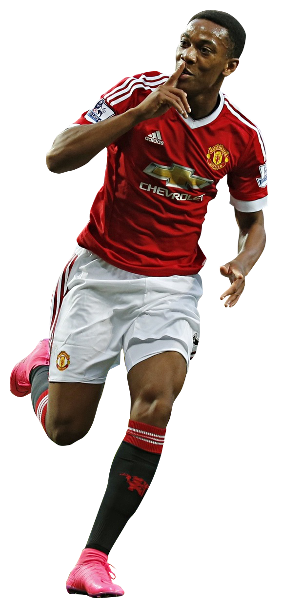 Anthony Martial football render FootyRenders