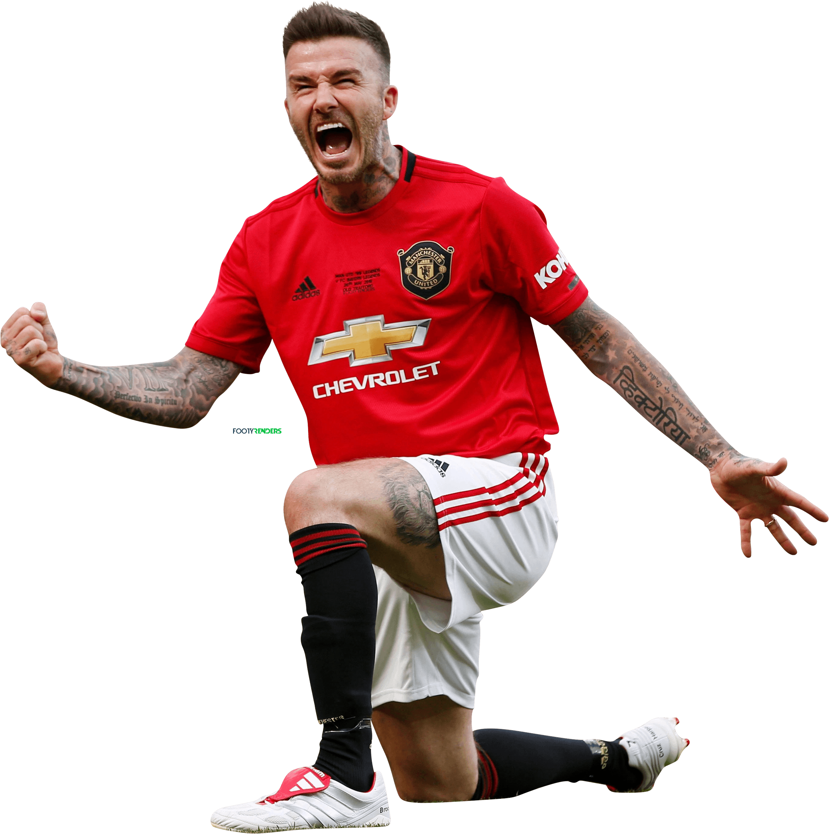 David Beckham football render 53587 FootyRenders