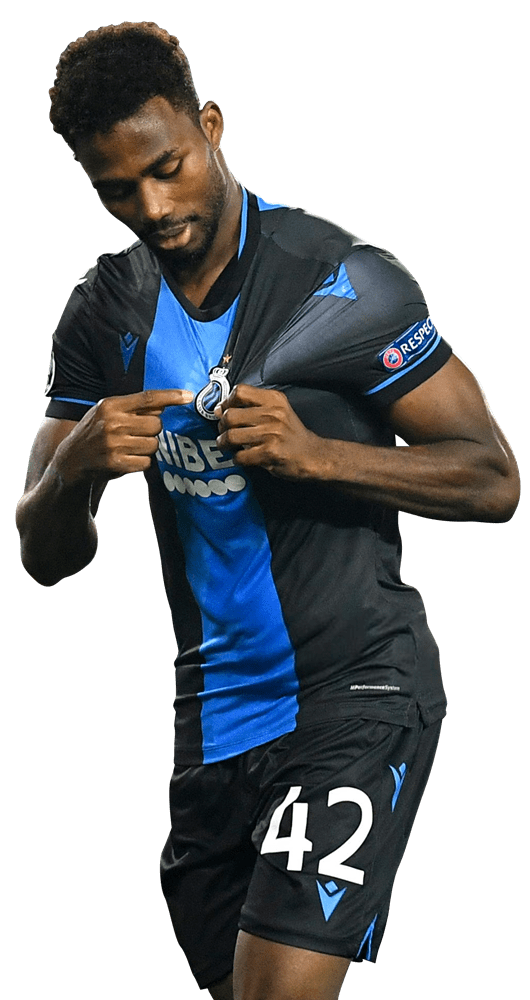 Emmanuel Bonaventure Club Brugge KV football render FootyRenders