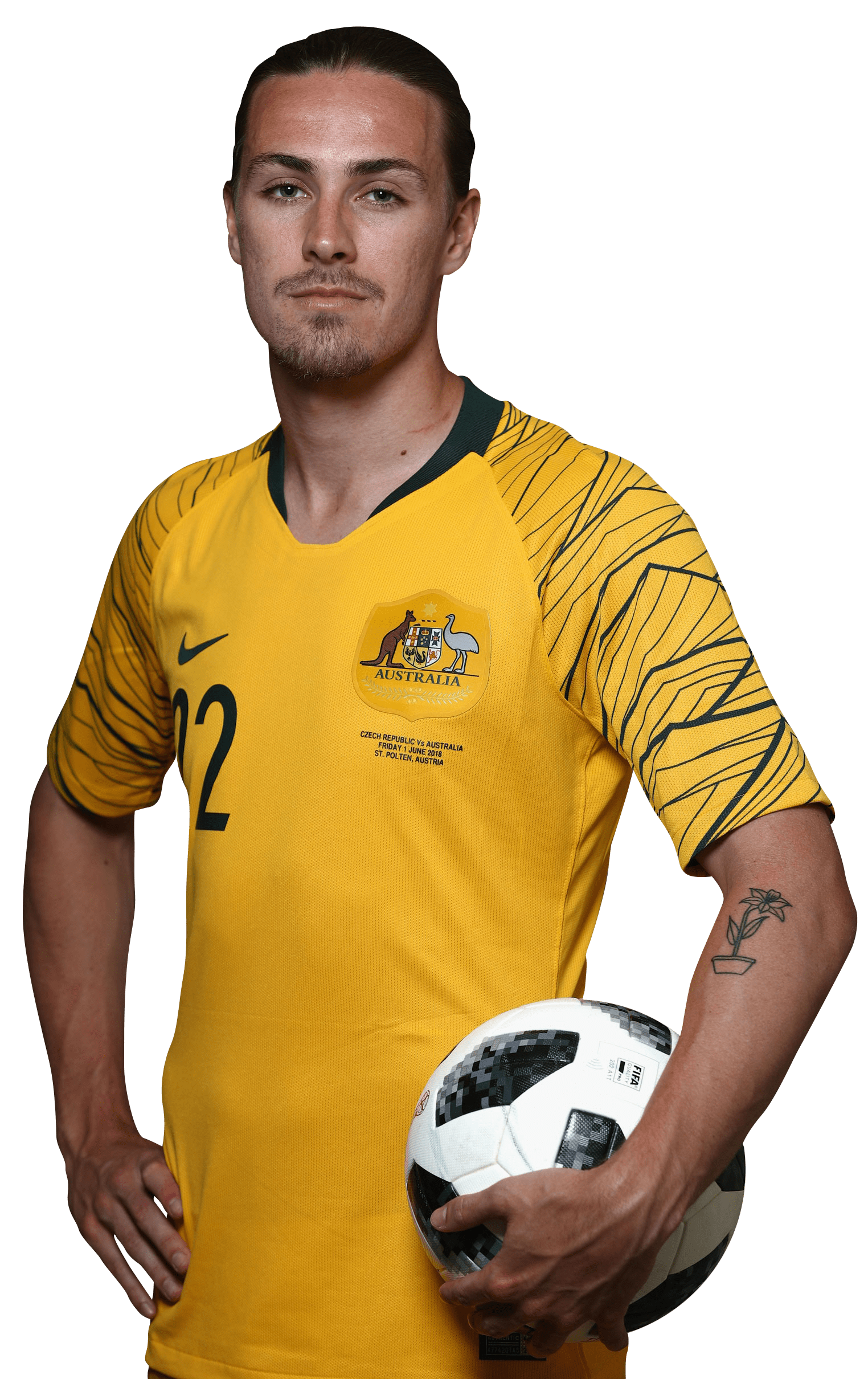 Jackson Irvine football render 46435 FootyRenders