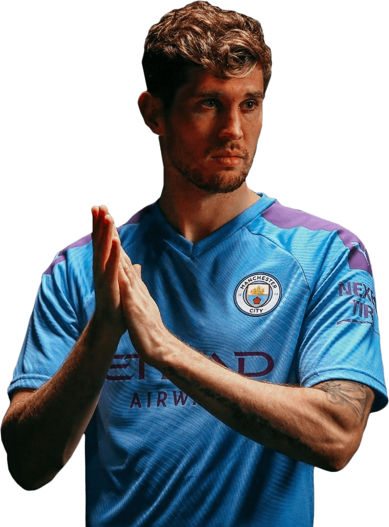 John Stones Manchester City football render FootyRenders