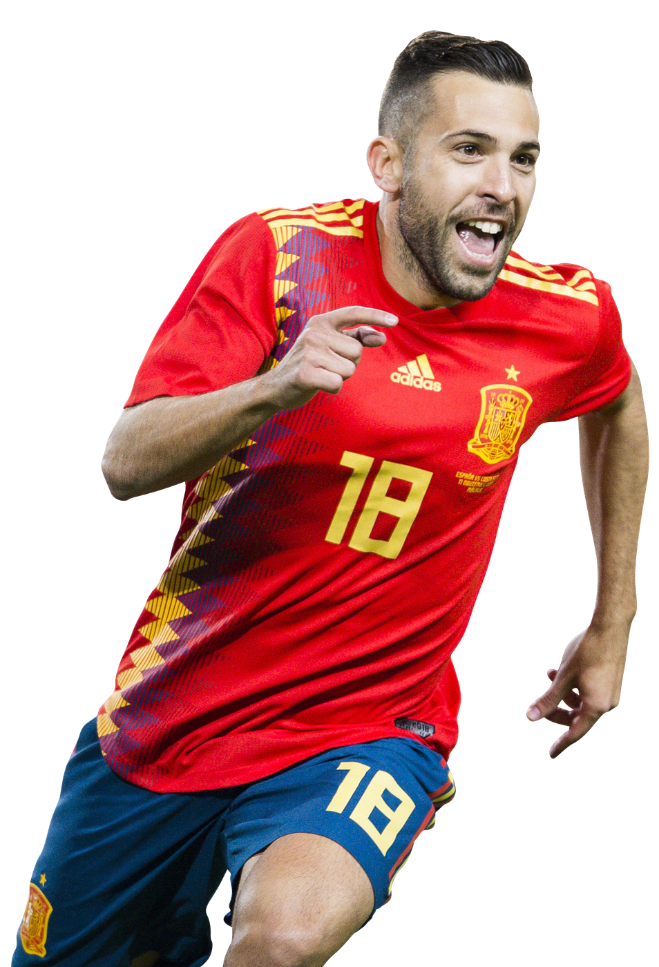 Jordi Alba football render 44660 FootyRenders