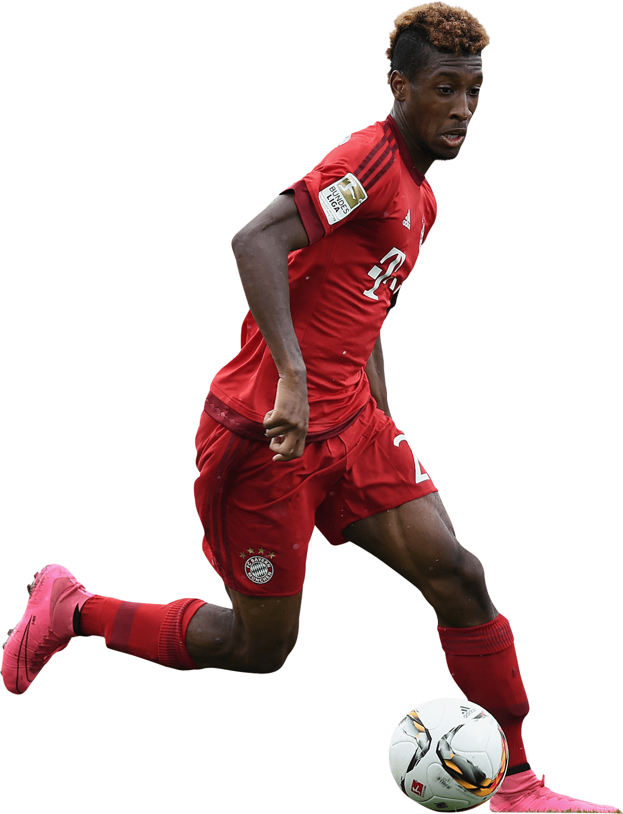 Kingsley Coman football render 16523 FootyRenders