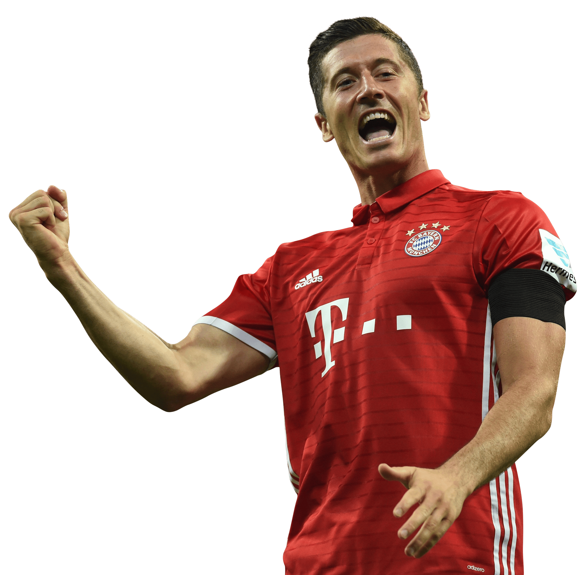 Robert Lewandowski football render 29100 FootyRenders