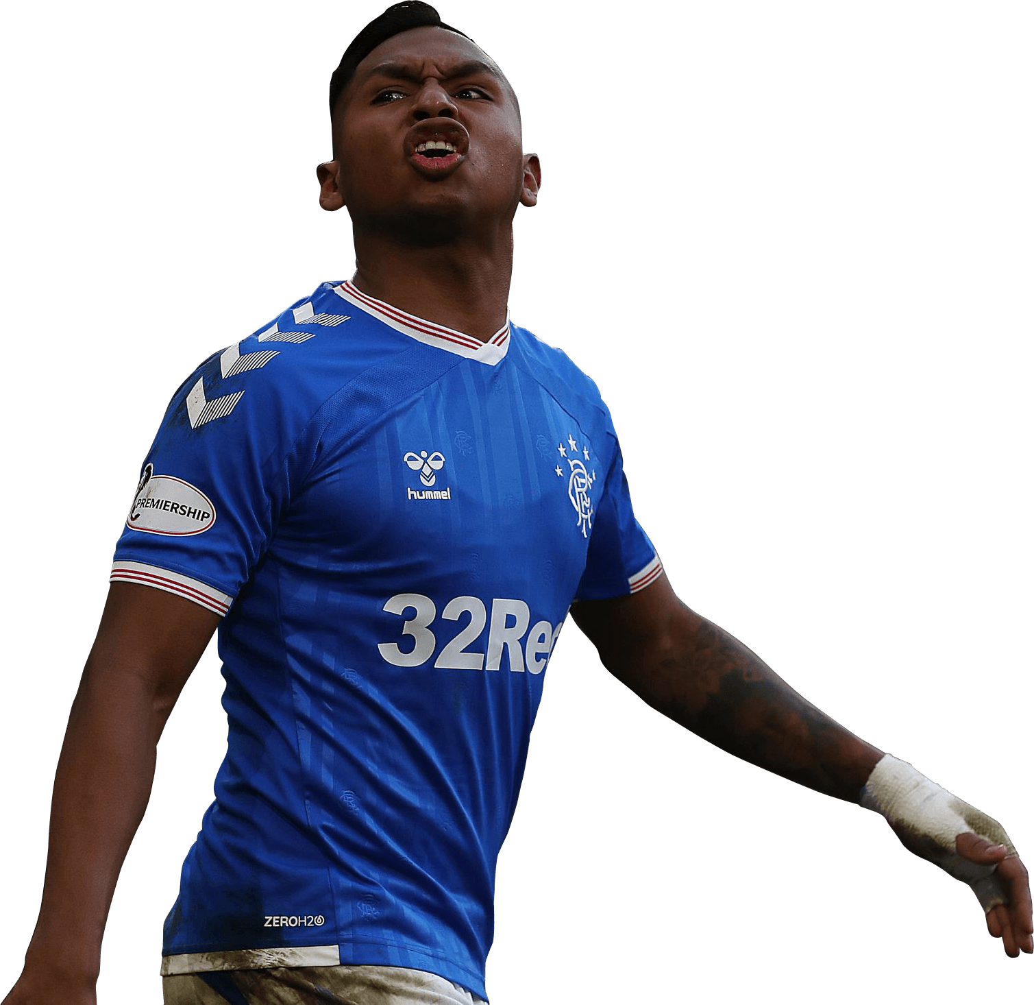 Alfredo Morelos Rangers football render FootyRenders