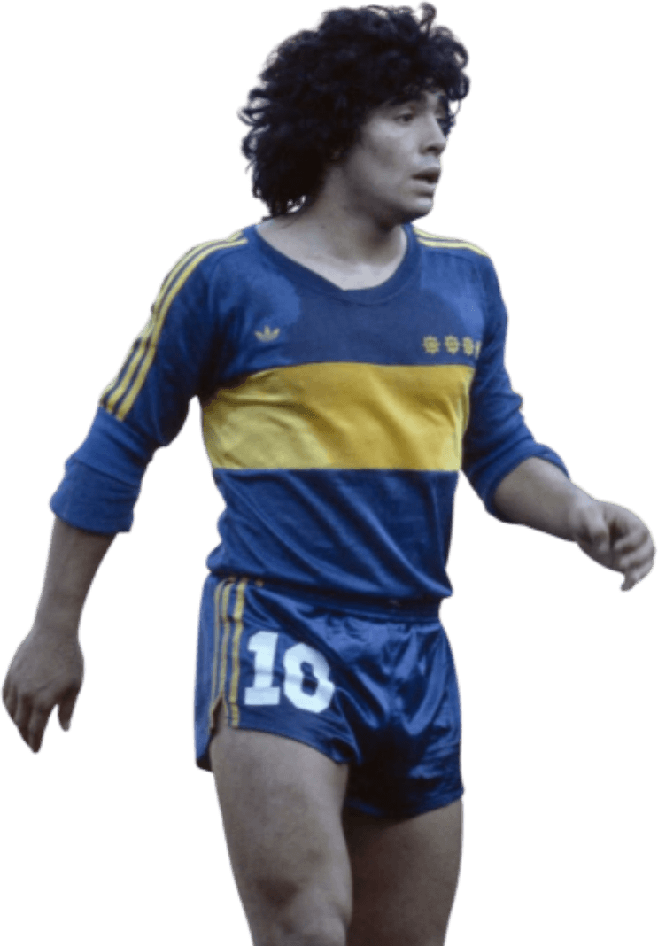 Diego Maradona football render 73862 FootyRenders