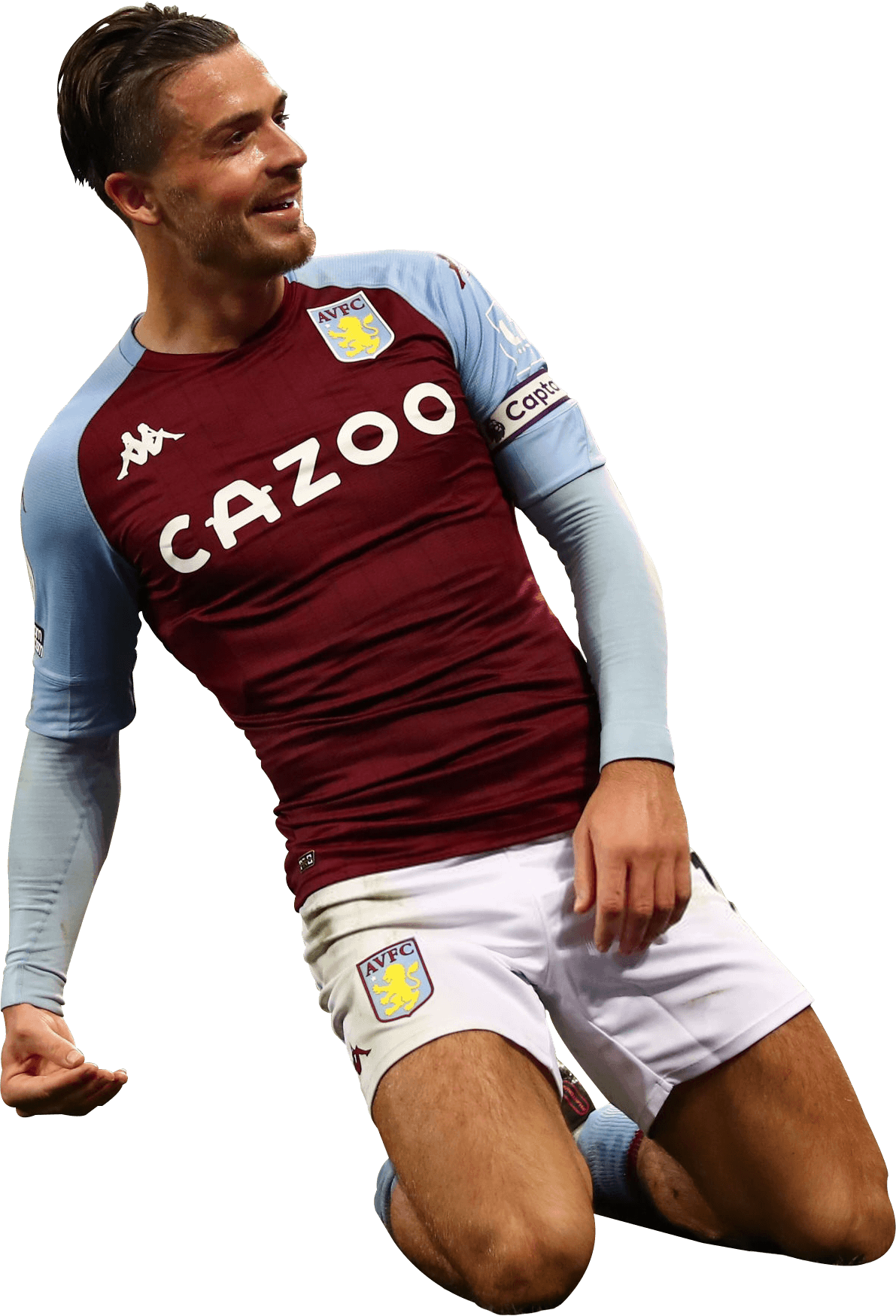 Jack Grealish Haircut Tutorial . Jack Grealish football render - 73693 - FootyRenders