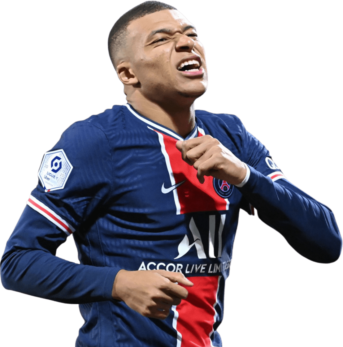 Kylian Mbappé football render 72591 FootyRenders