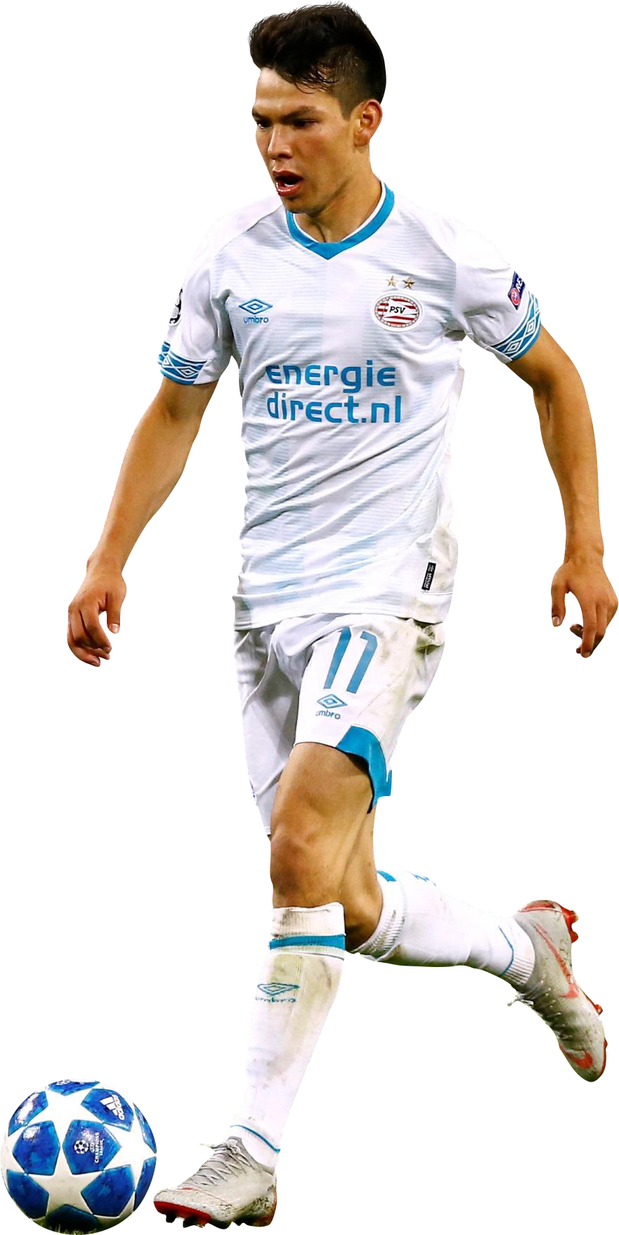 Hirving Lozano PSV Eindhoven football render FootyRenders