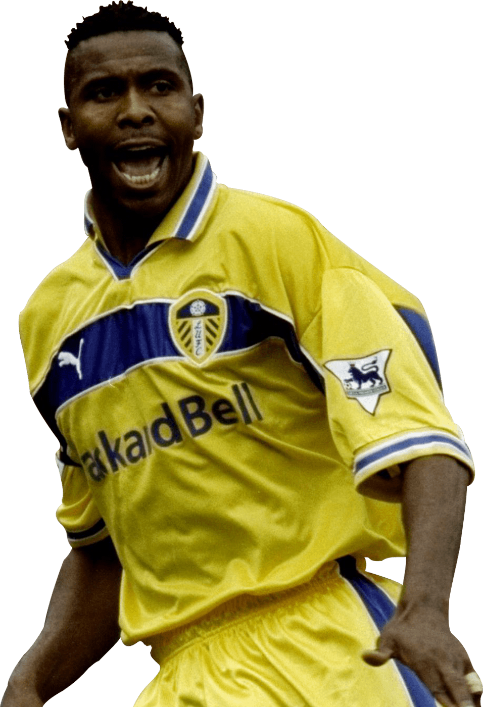 Lucas Radebe Leeds United football render FootyRenders