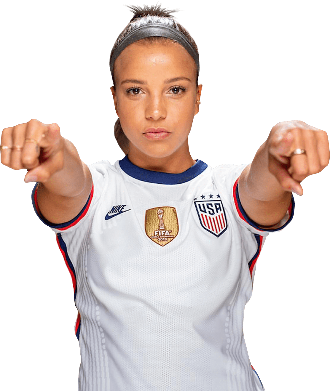 Mallory Pugh USA Women football render FootyRenders