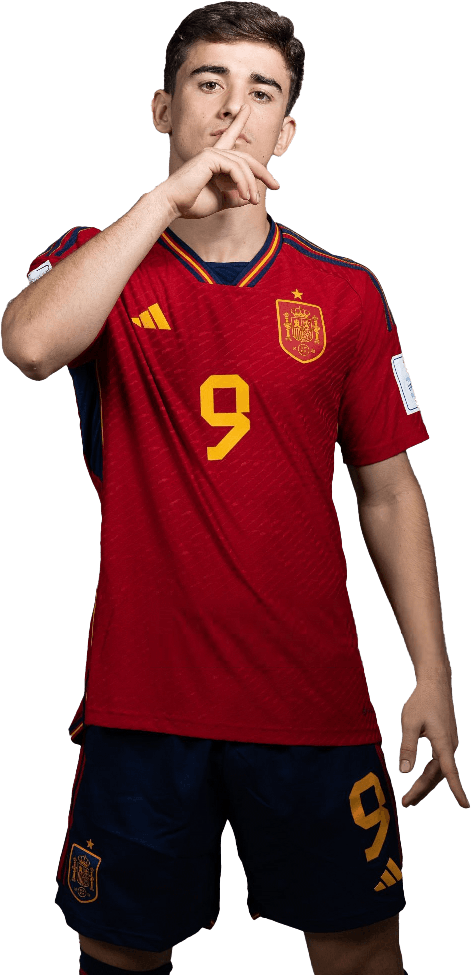 Gavi Spain football render FootyRenders