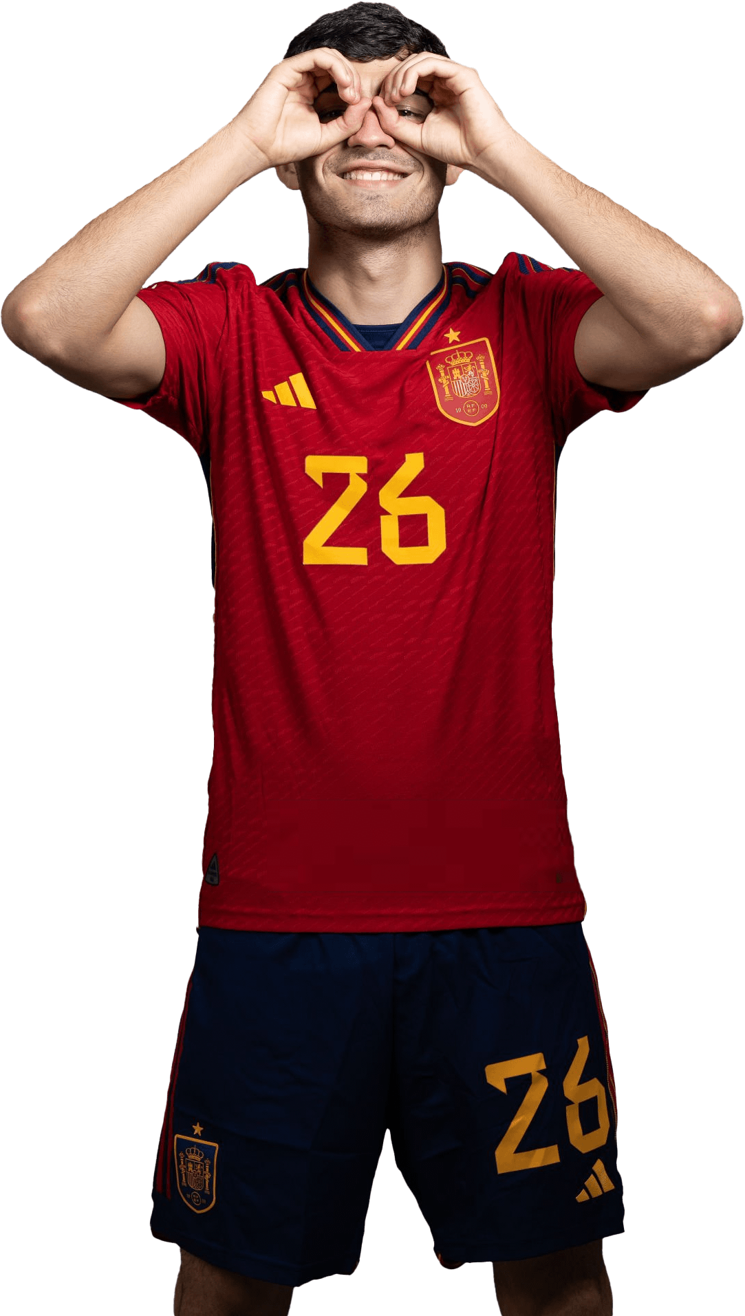 Pedri Spain football render FootyRenders