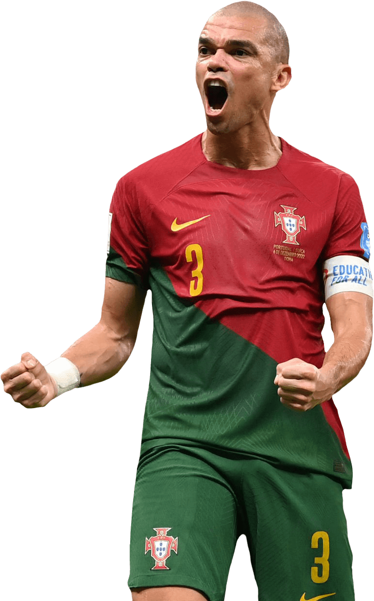 Pepe Portugal football render FootyRenders