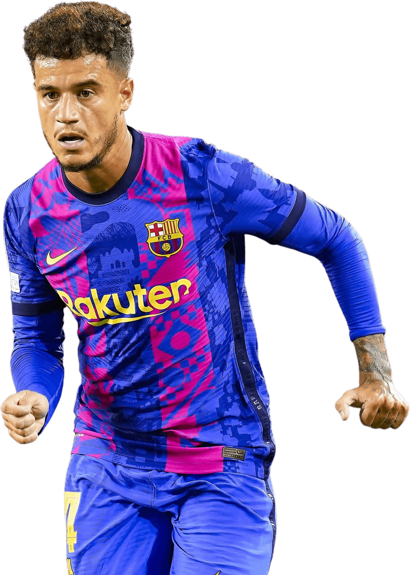 Philippe Coutinho Barcelona football render FootyRenders