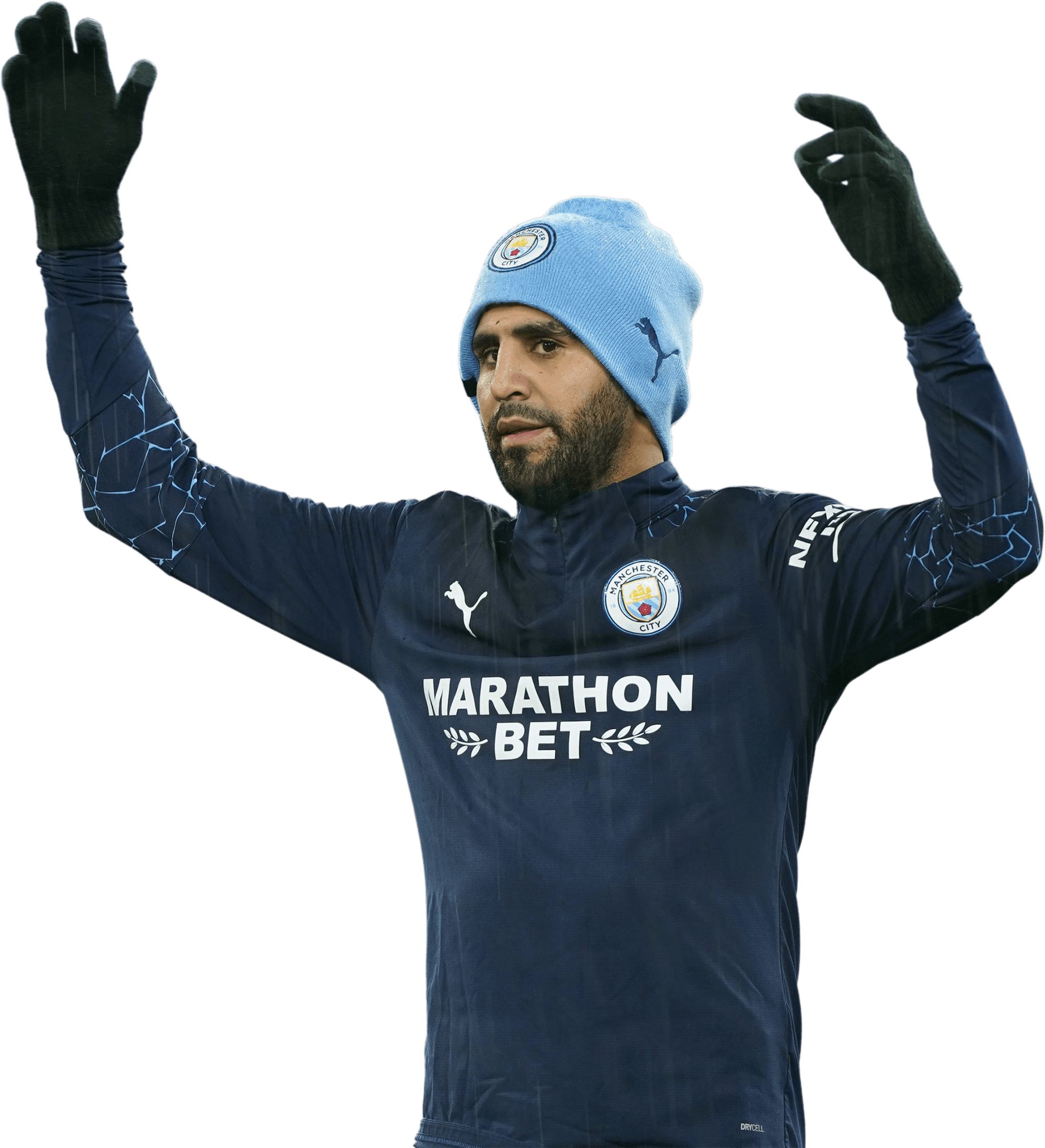 Riyad Mahrez football render 76738 FootyRenders