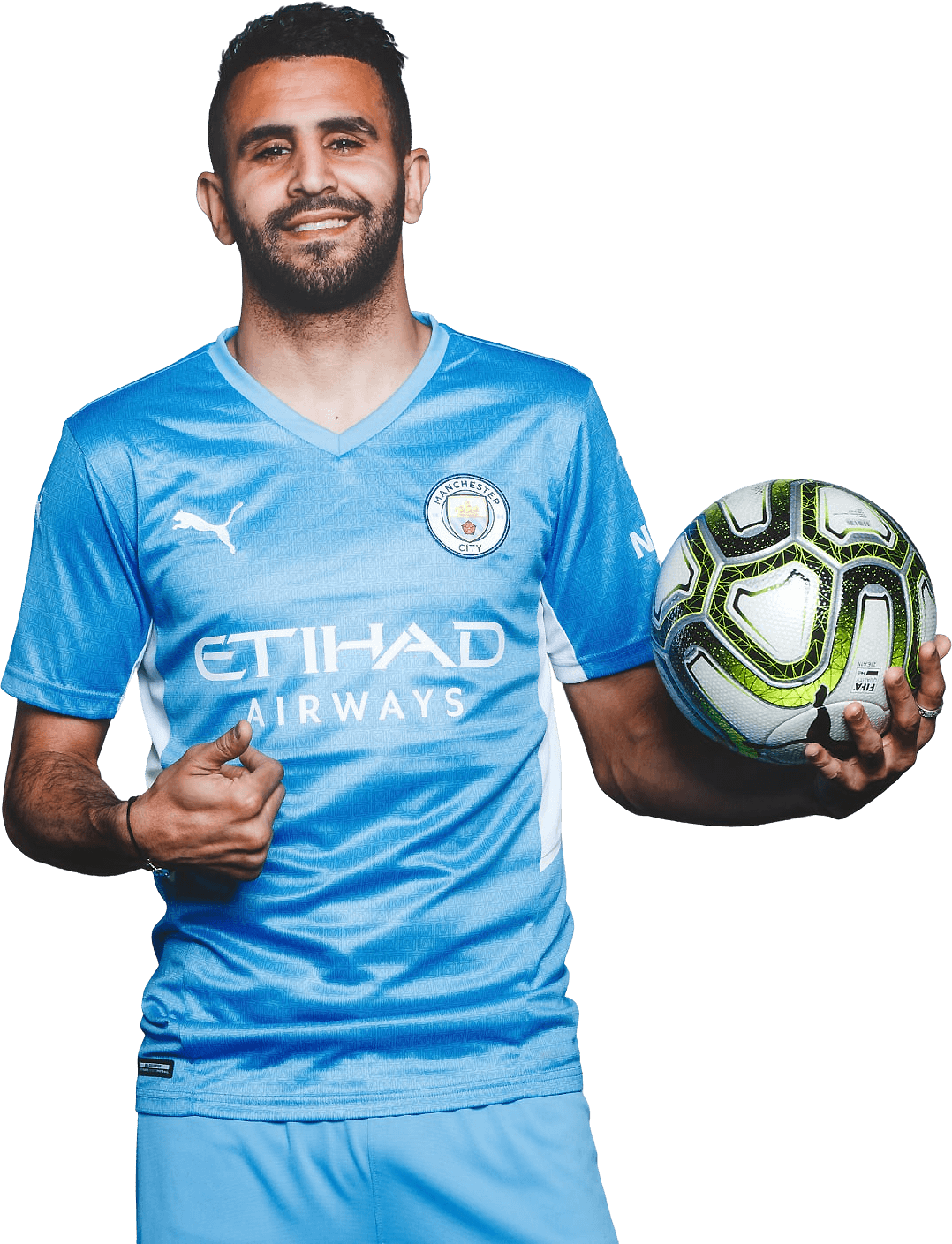 Riyad Mahrez football render 80905 FootyRenders
