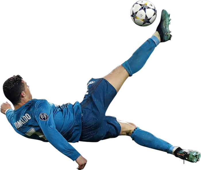 Cristiano Ronaldo Real Madrid football render FootyRenders