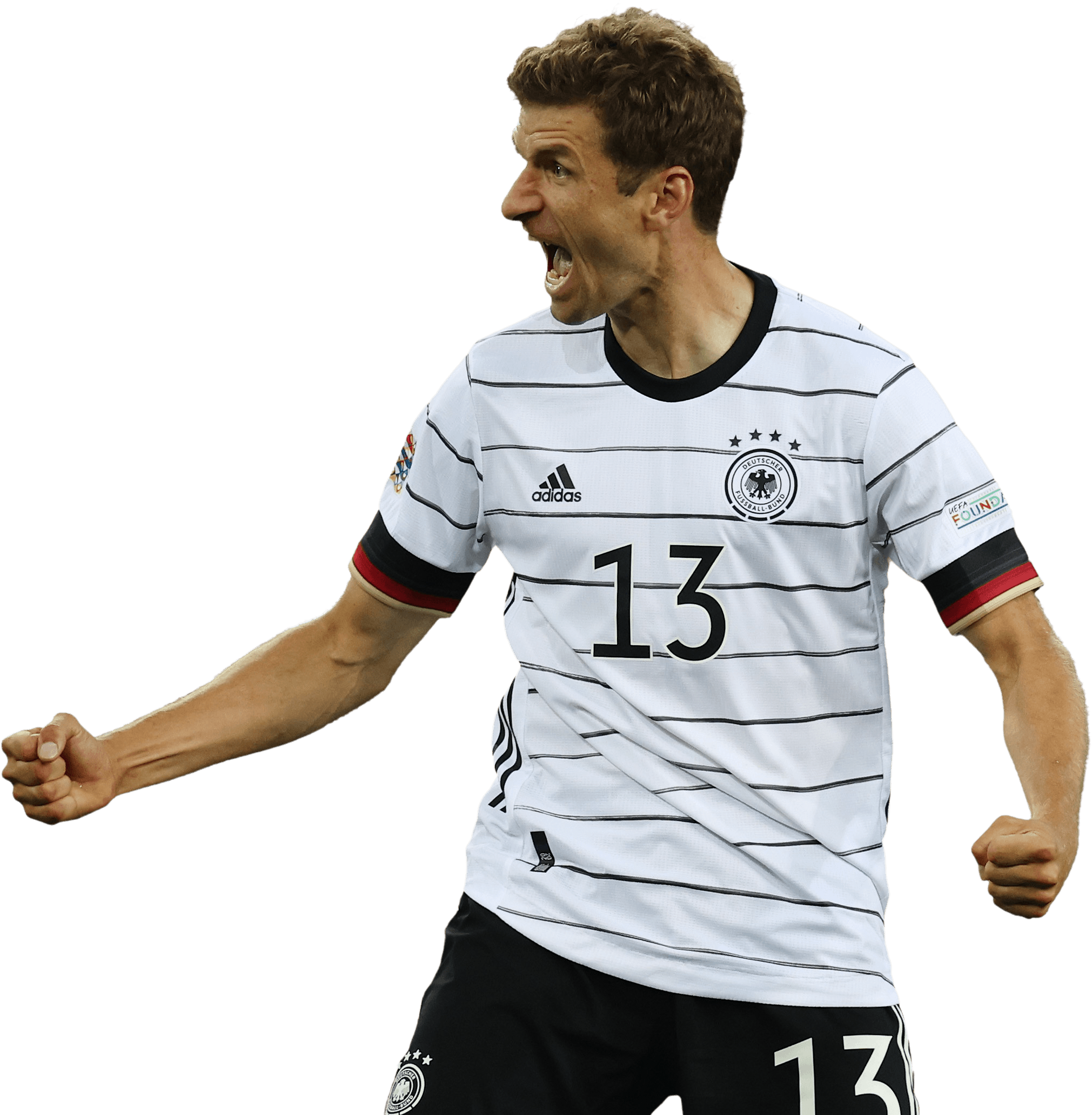 Thomas Müller Germany football render FootyRenders
