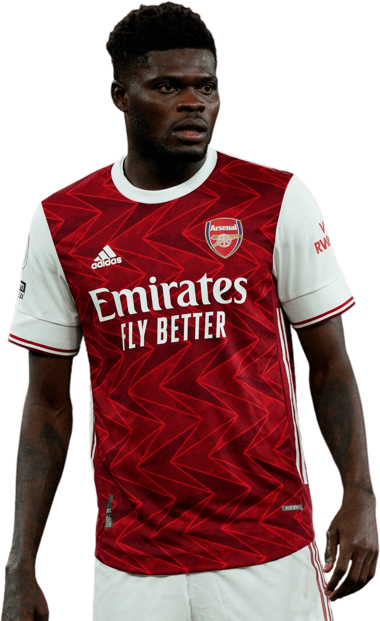 Thomas Partey Arsenal football render FootyRenders
