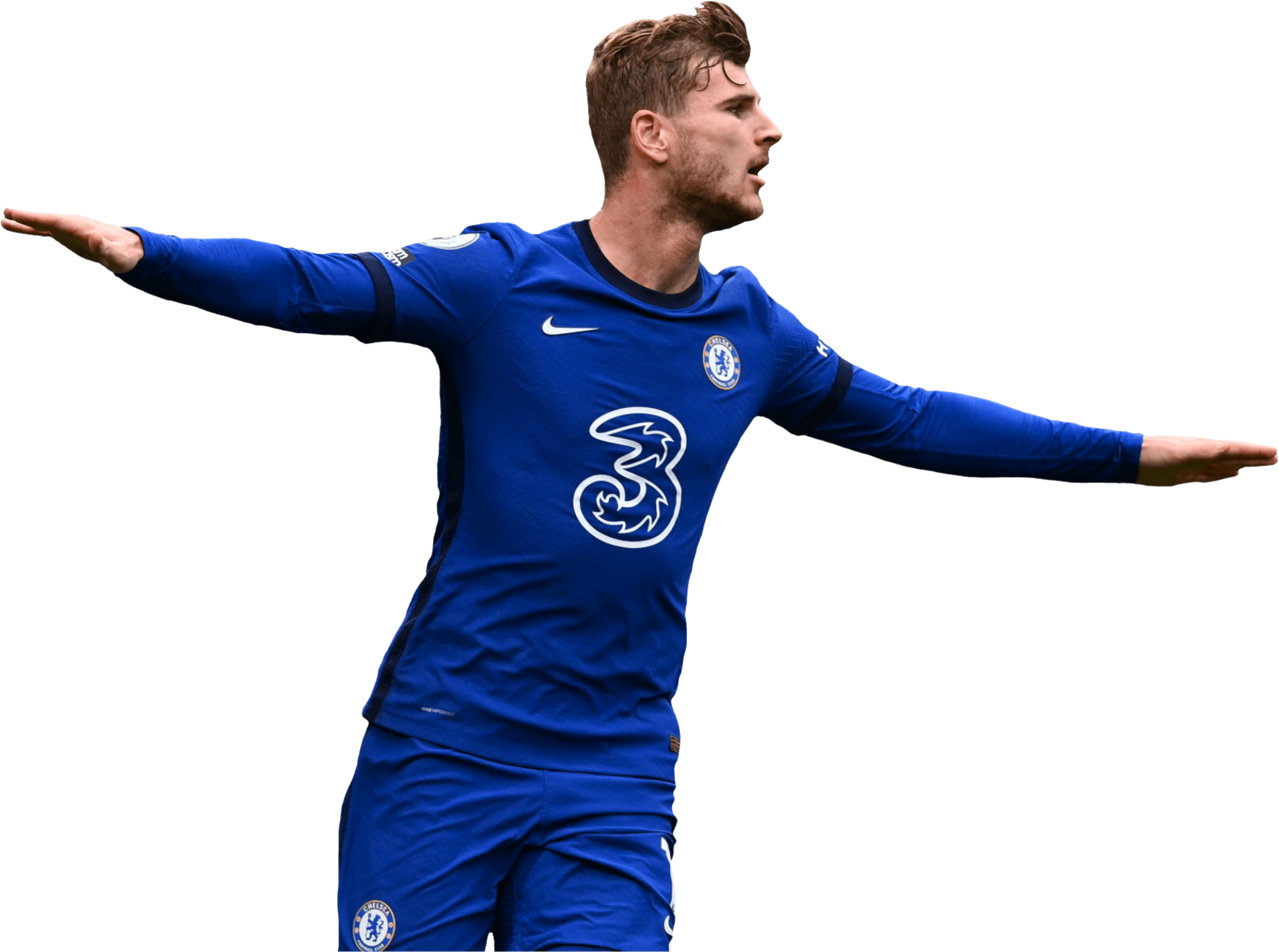 Timo Werner football render 72579 FootyRenders