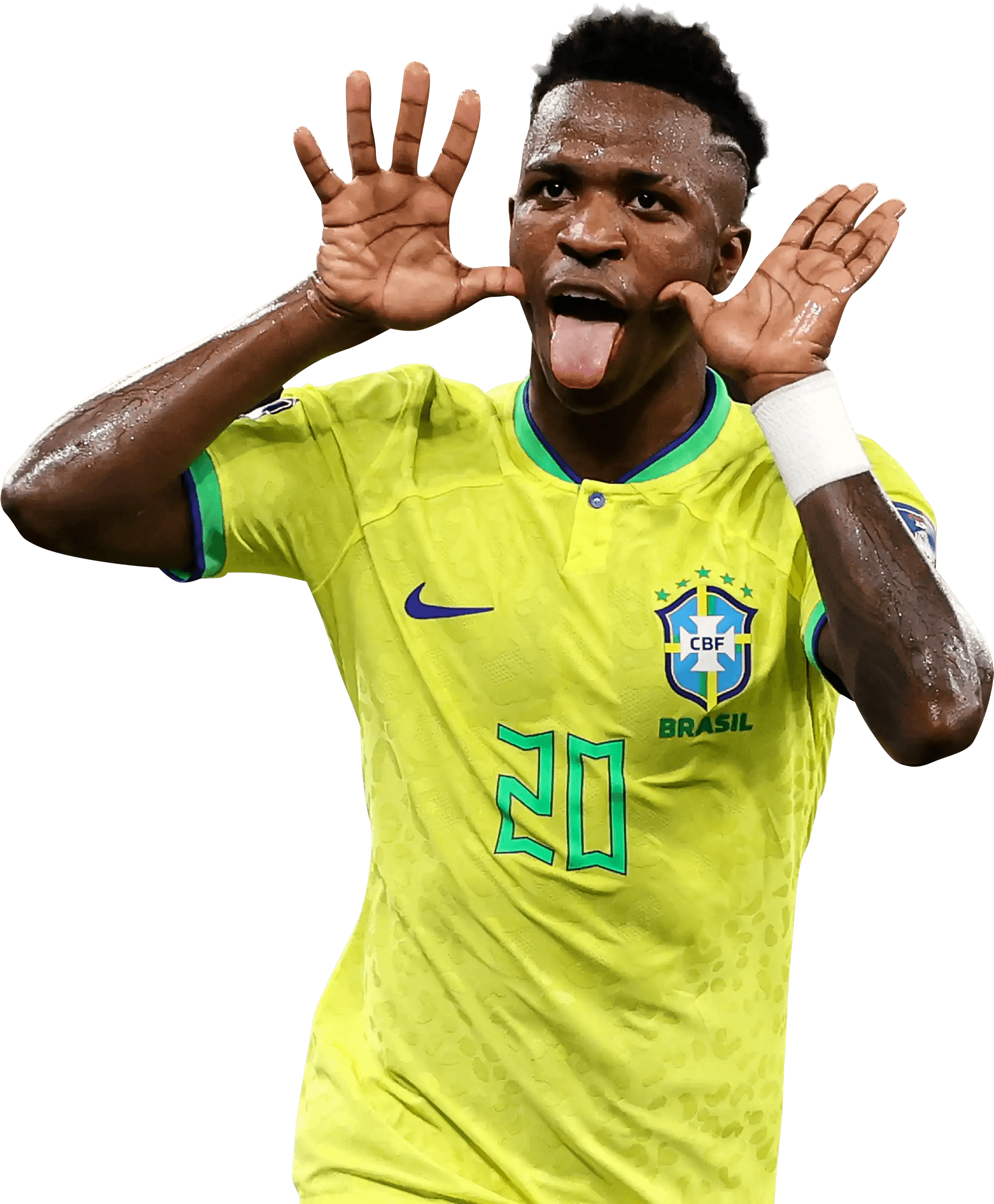 Vinicius Junior football render FootyRenders