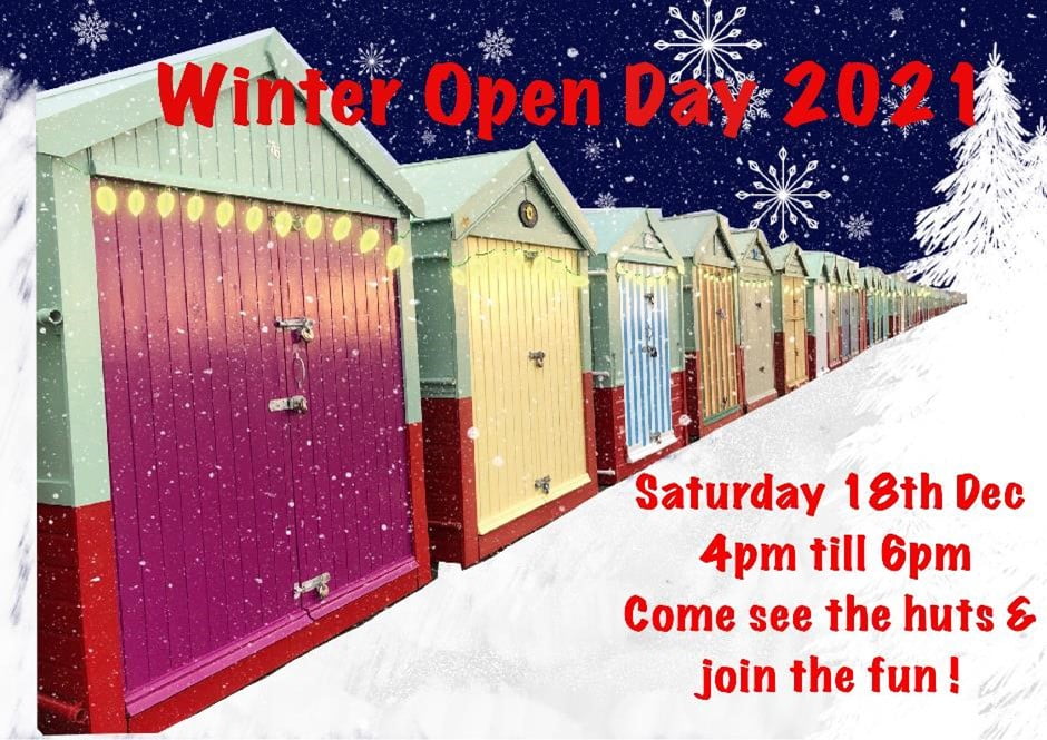 Winter Beach Hut Open Day The Friends of Palmeira and Adelaide