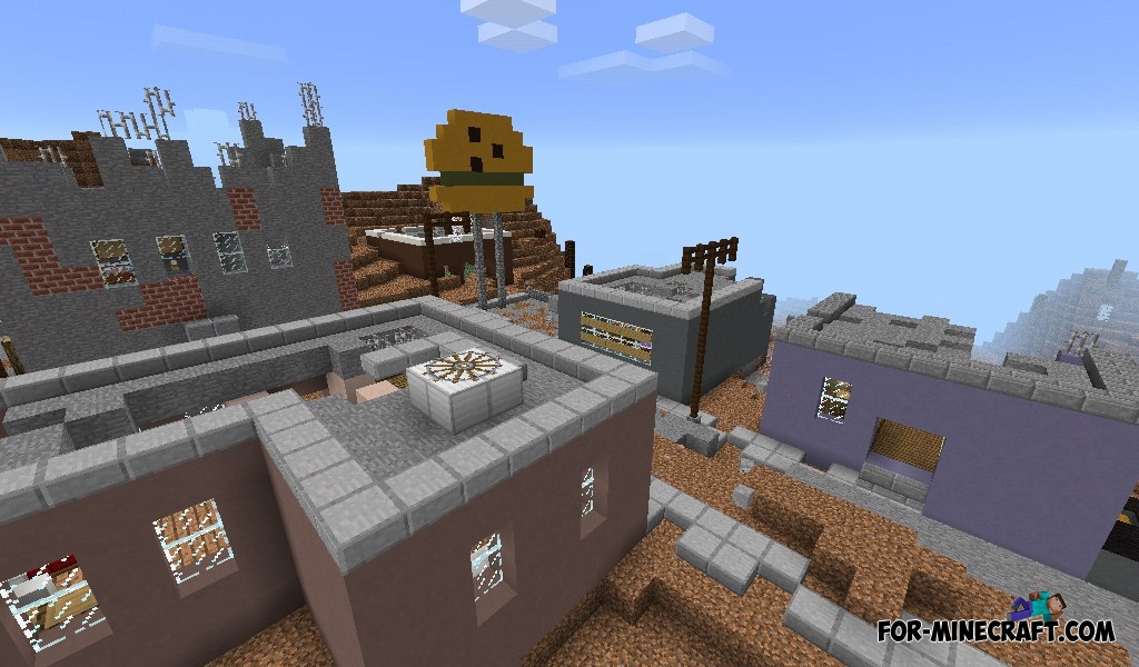 Apocalypse Manatory map v2 for Minecraft PE 1.1