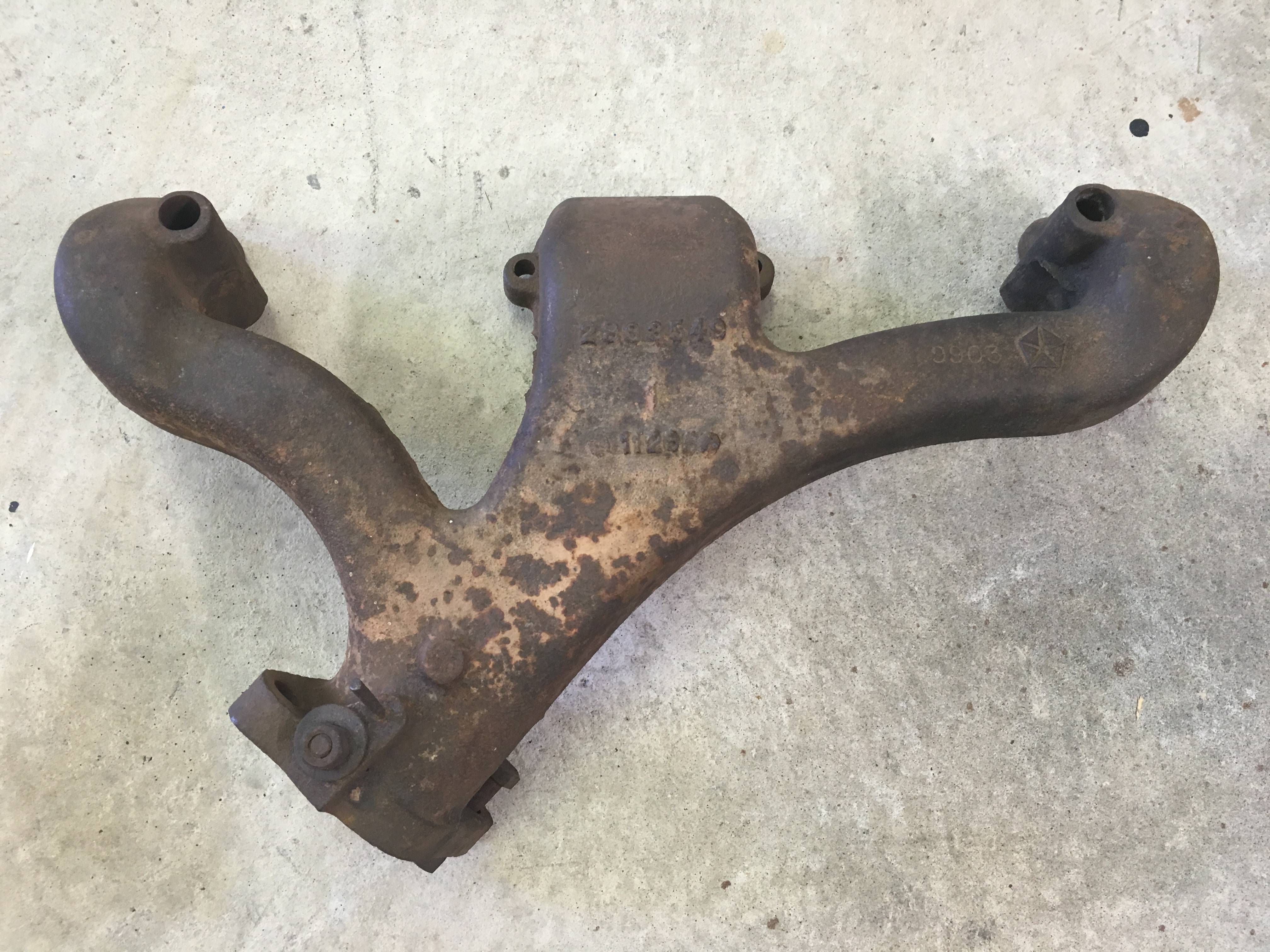 [SOLD] 340 Hp exhaust manifolds For A Bodies Only Mopar Forum
