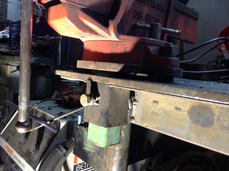 Best place to mount a vise? For A Bodies Only Mopar Forum