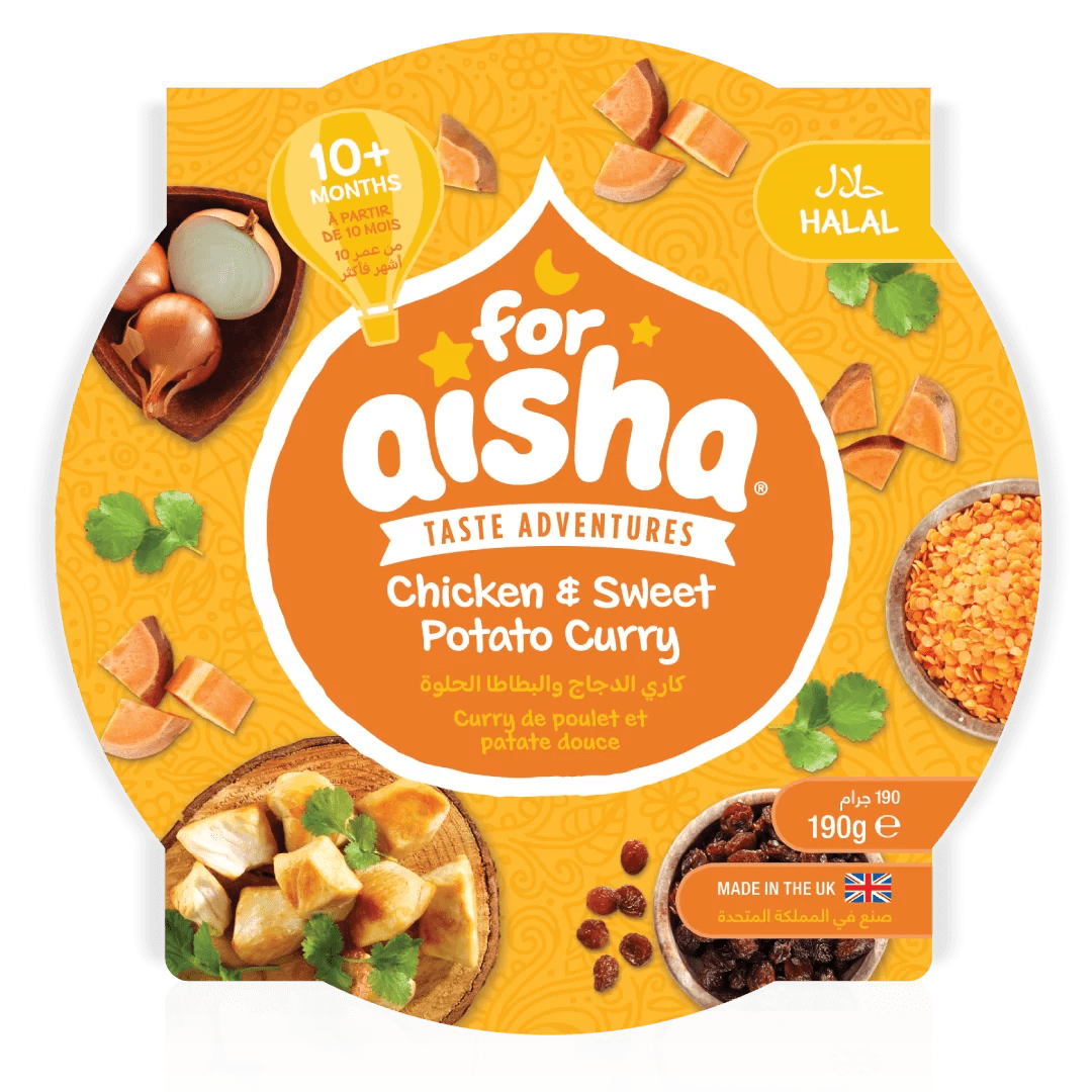 Chicken & Sweet Potato Curry Baby Food Tray 190g Buy Online!