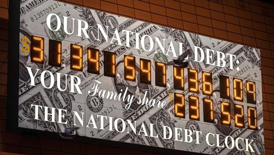 National Debt Clock 2022