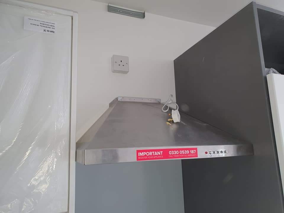 Pendant ceiling lights installed in a kitchen Forbes Electrical Services